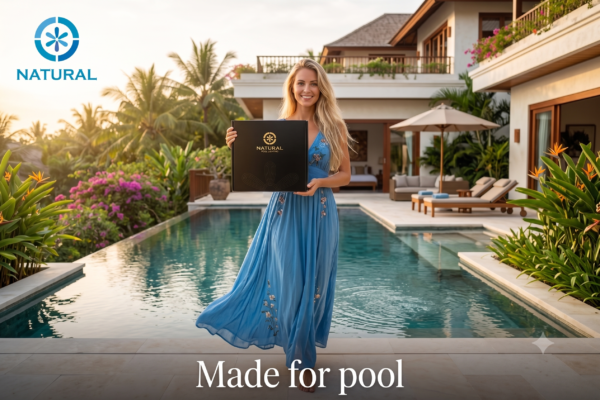 Natural pool Model stand