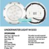 Lampu Kolam Renang LED W1033 12W Waterway