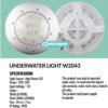 Waterway-2043-18w-6 Lampu Kolam Renang LED W2043 12 Watt