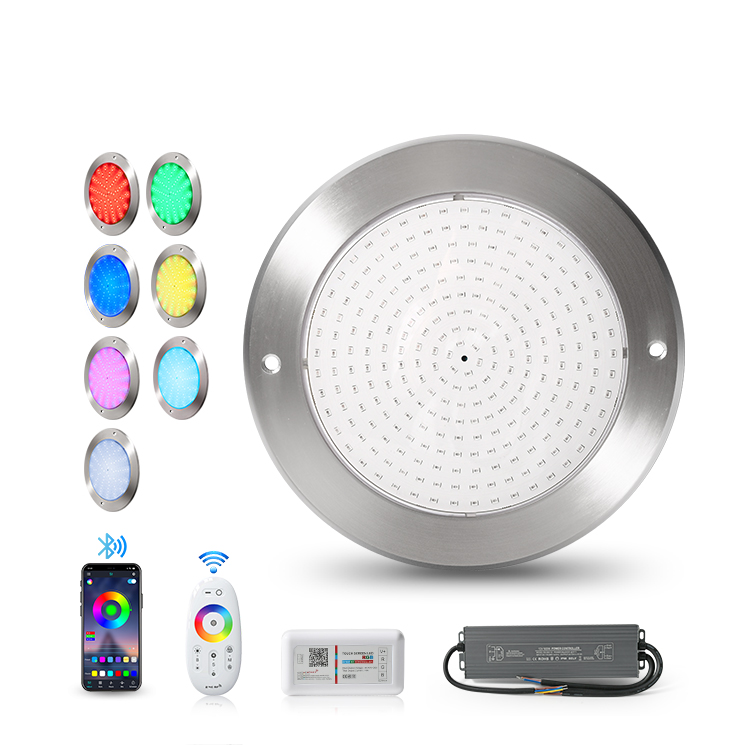 lampu kolam renang tipis LED putih