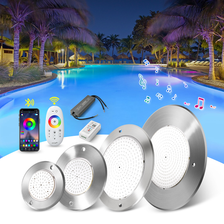 lampu kolam renang slim LED 7