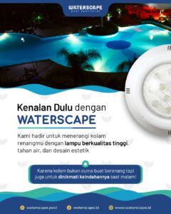 lampu kolam renang LED waterscape terbaik