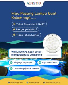 smart pool lighting yang menarik