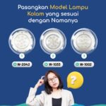 harga lampu kolam renang LED