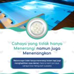 pemasangan lampu kolam renang