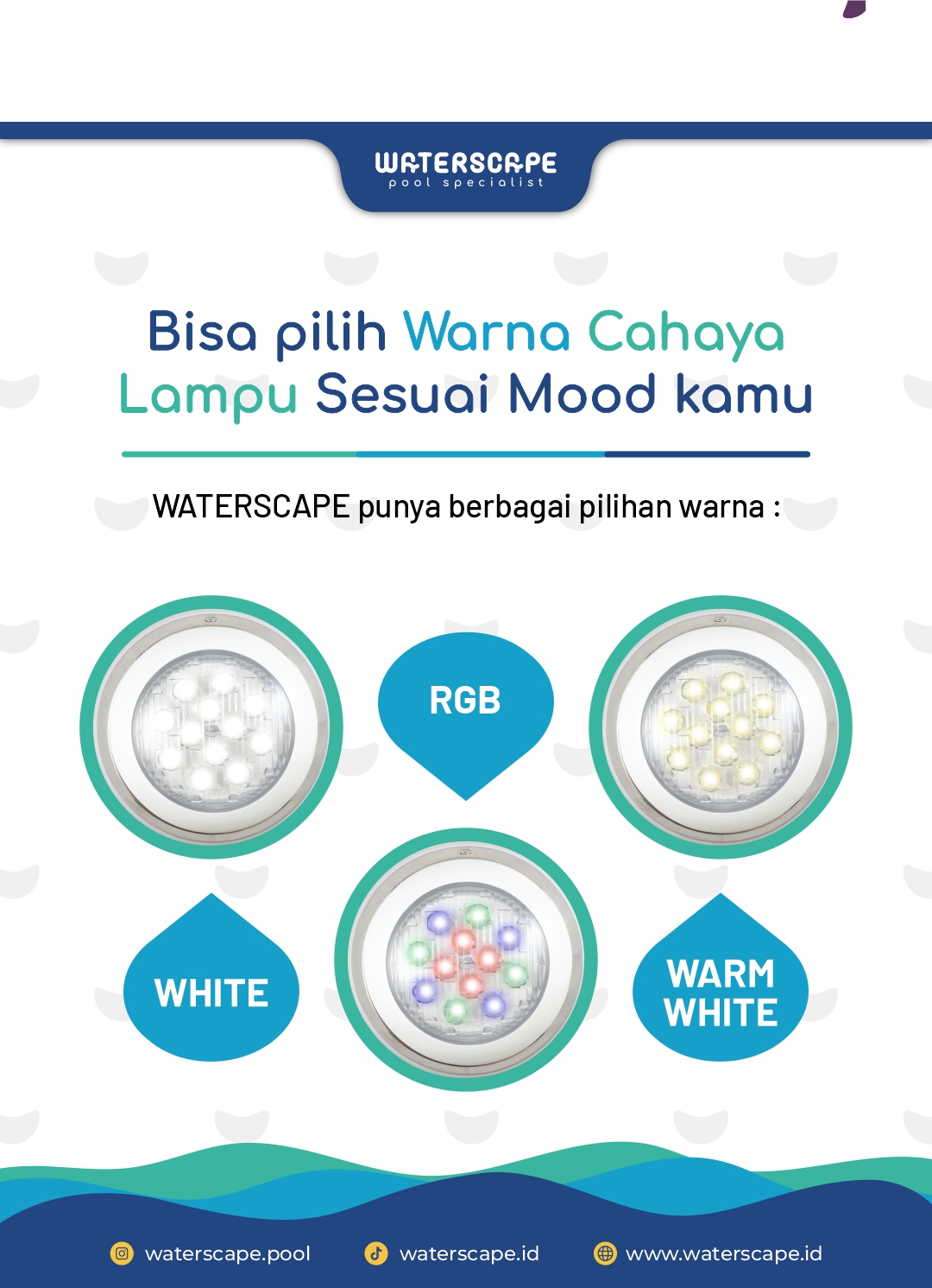 Rekomendasi lampu kolam renang